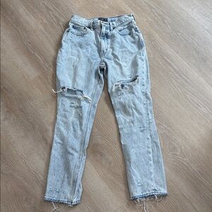 Abercrombie mom jeans